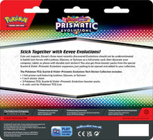 Load image into Gallery viewer, Pokemon TCG: Scarlet & Violet - Prismatic Evolutions Tech Sticker Collection Preorder 1/17/2025