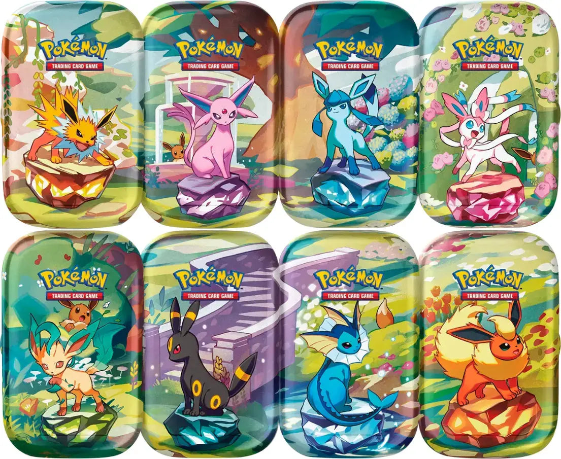 Pokemon TCG: Scarlet & Violet - Prismatic Evolutions Mini Tin Pokemon TCG: Scarlet & Violet - Prismatic Evolutions Mini Tin