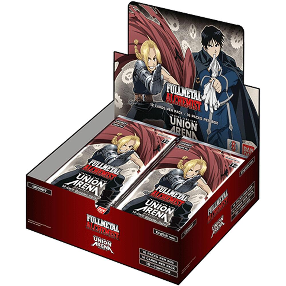 Union Arena TCG:UE09BT Fullmetal Alchemist Booster Display English