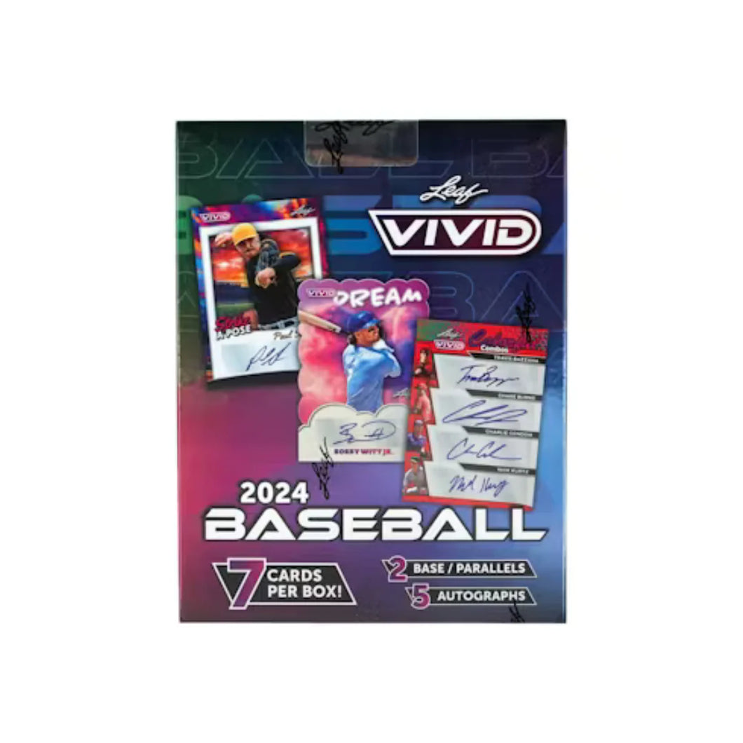 2024 Leaf Vivid Baseball + Press Proof Pack 1/1