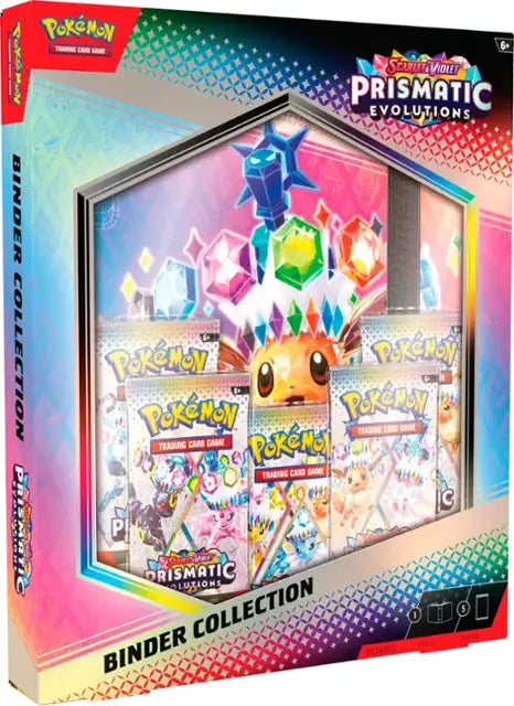 Pokemon TCG: Scarlet & Violet - Prismatic Evolutions Binder Collection Preorder 1/17/2025