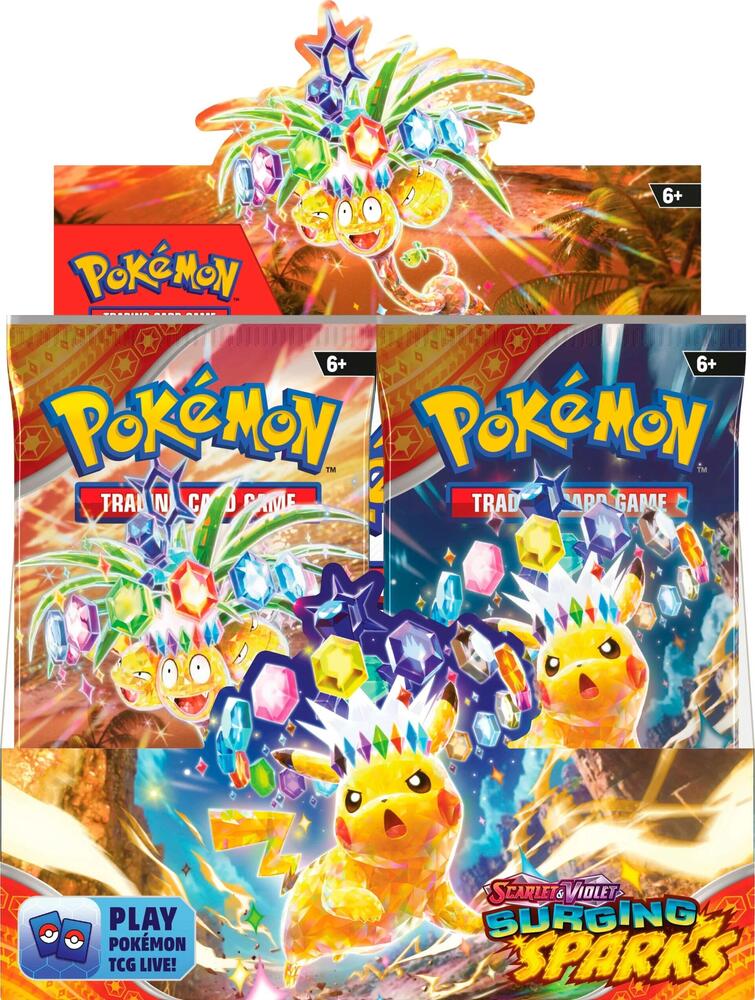 Pokemon TCG: Scarlet & Violet - Surging Sparks Booster Display (36 Packs) 12/2/2024 Wave 2