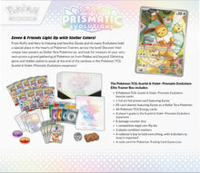 Load image into Gallery viewer, Pokemon TCG: Scarlet &amp; Violet - Prismatic Evolutions Elite Trainer Box Preorder 1/17/2025
