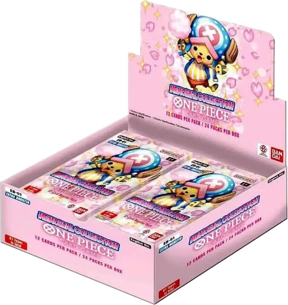 One Piece EXTRA BOOSTER -MEMORIAL COLLECTION- EB-01 Booster Box English