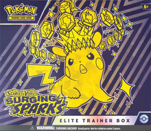 Load image into Gallery viewer, Pokemon TCG: Scarlet &amp; Violet - Surging Sparks Elite Trainer Box 11/8/2024
