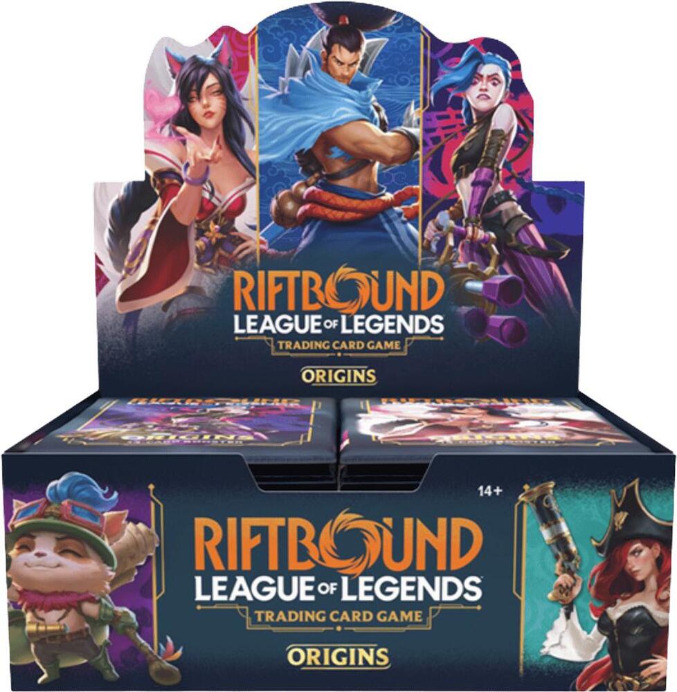 Riftbound - Origins - Booster Display Preoder 10/31/2025 WAVE 1 CONFIRMED
