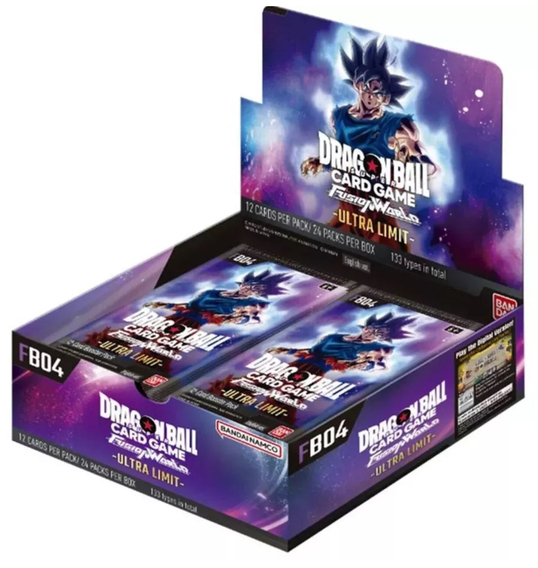 Dragon Ball Super Fusion World TCG: Ultra Limit Booster Display