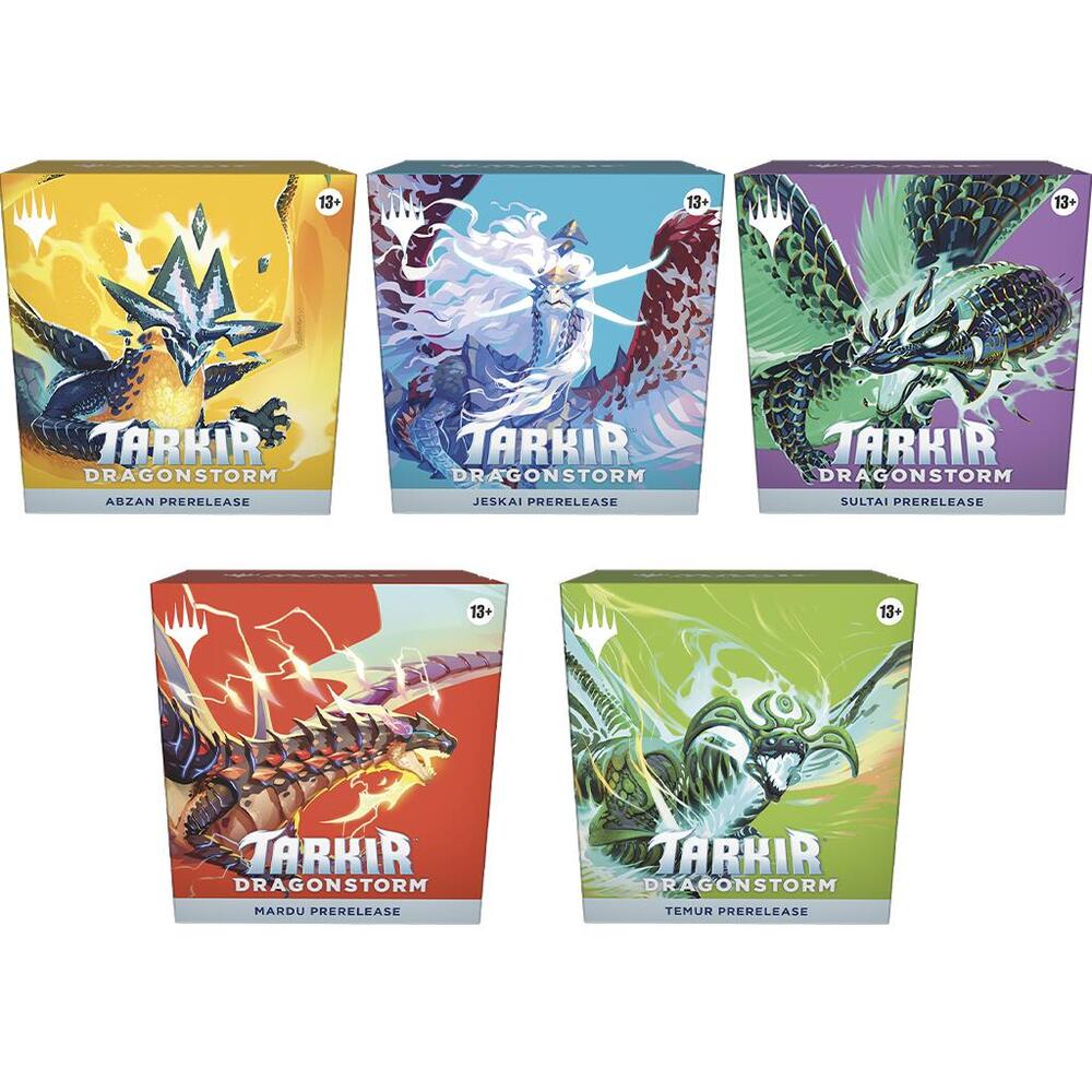 Magic the Gathering - Tarkir Dragonstorm Prerelease Pack (Set of 5) Preorder 4/11/2025