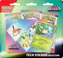 Load image into Gallery viewer, Pokemon TCG: Scarlet &amp; Violet - Prismatic Evolutions Tech Sticker Collection Preorder 1/17/2025
