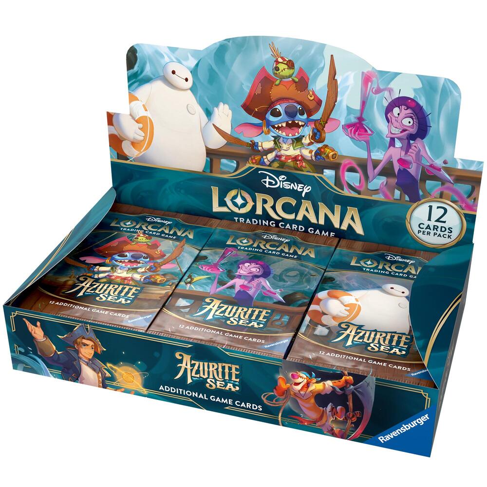 Disney Lorcana: Azurite Sea Booster Box Preorder 11/25/2024