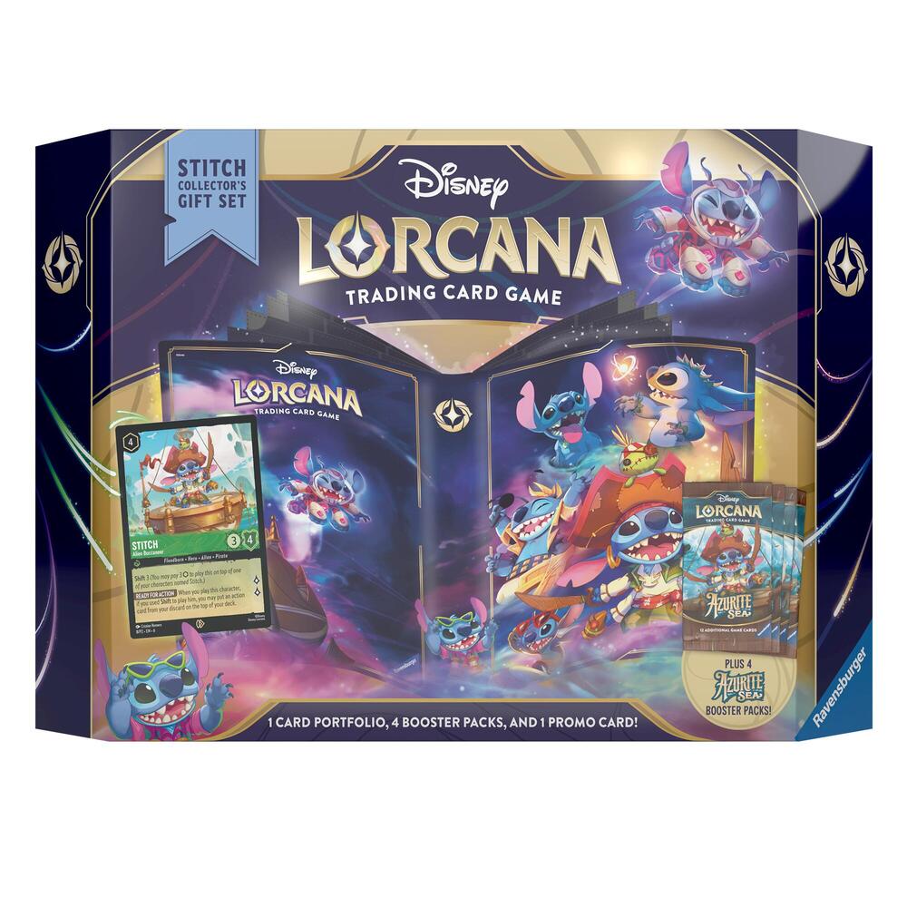 Disney Lorcana: Stitch Collector's Gift Set - Azurite Sea Preorder 11/25/2024