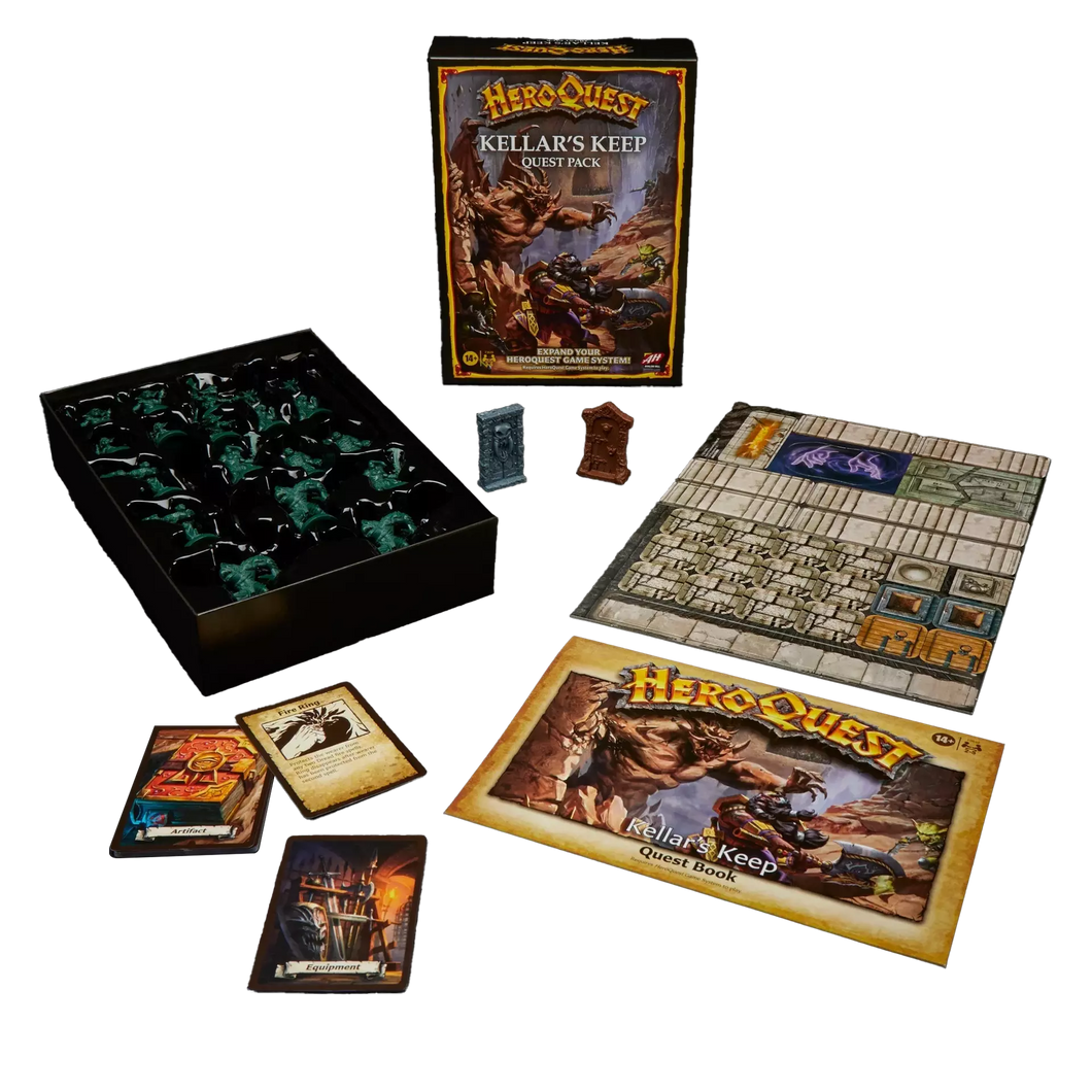 Avalon Hill HeroQuest Kellar's Keep Expansion