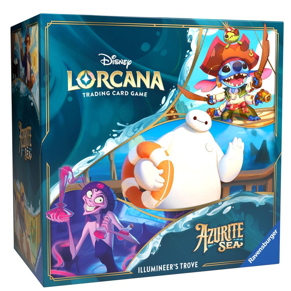 Disney Lorcana: Azurite Sea Illumineer's Trove Preorder 11/25/2024