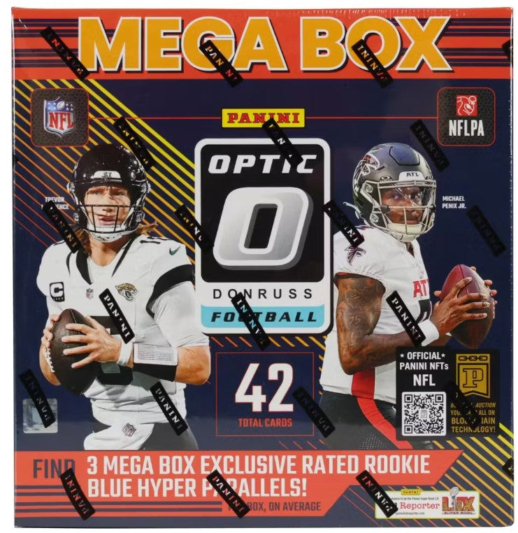 2024 Donruss Optic NFL Mega CASE of 20 Blue Hyper