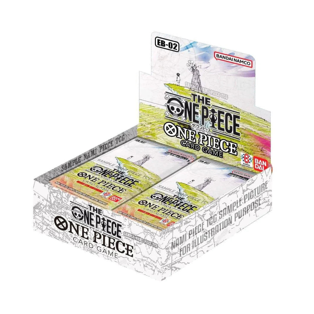 One Piece EXTRA BOOSTER - 2025 - EB-02 Booster Box English Pre-Order L One Piece EXTRA BOOSTER - 2025 - EB-02 Booster Box English Pre-Order L