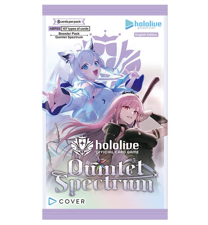 Hololive OCG - Quintet Spectrum ENGLISH Booster Box