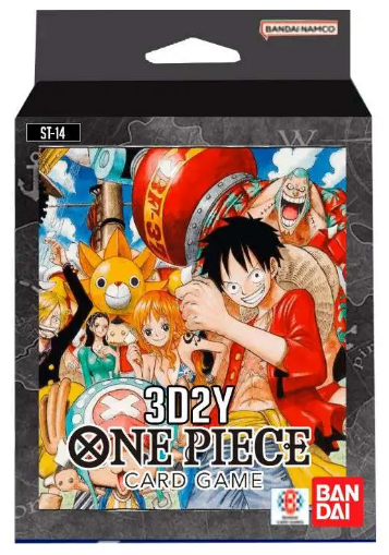 One Piece TCG: 3D2Y Starter Deck ST-14 Pre-Order Launch 8-16-2024