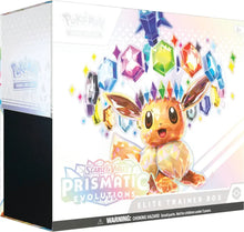 Load image into Gallery viewer, Pokemon TCG: Scarlet &amp; Violet - Prismatic Evolutions Elite Trainer Box Preorder 1/17/2025
