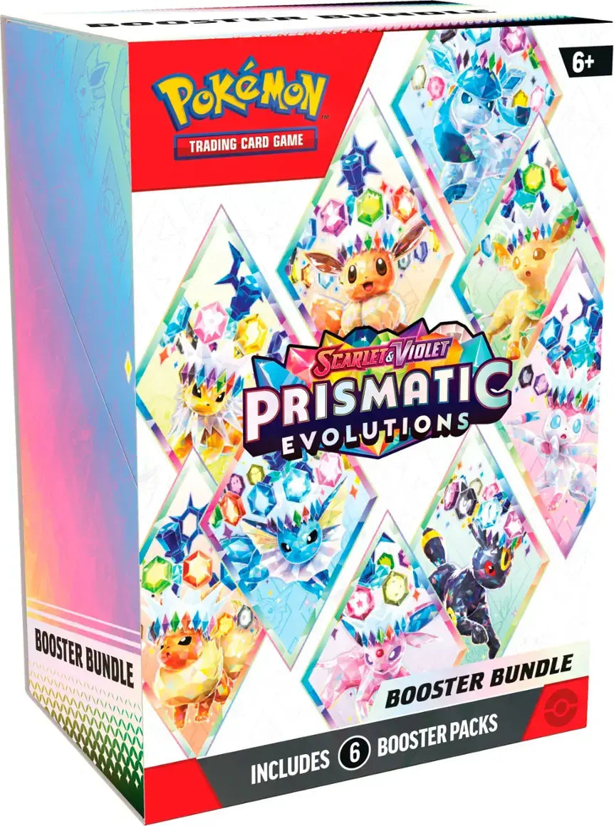 Pokemon TCG: Scarlet & Violet - Prismatic Evolutions Booster Bundle Preoder 3/7/2025