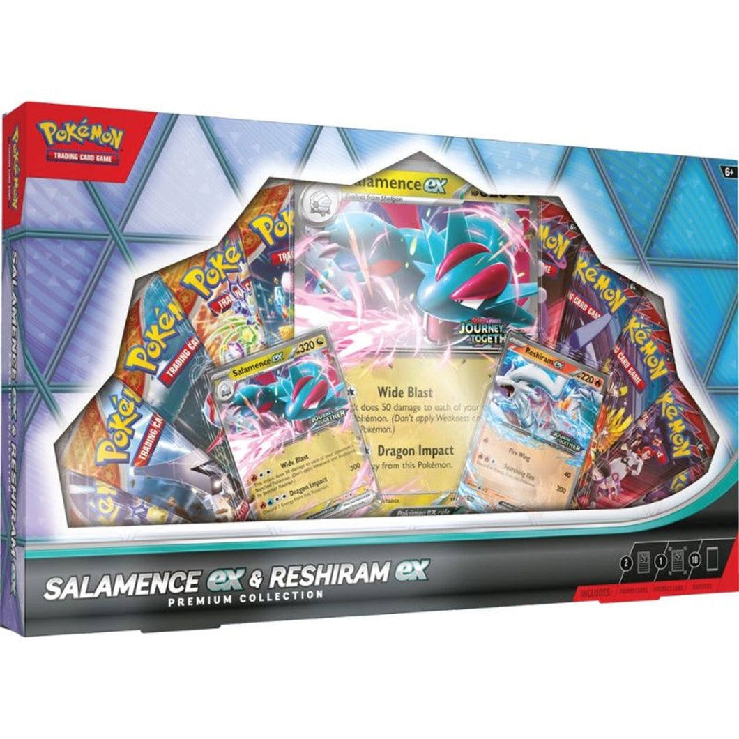 Pokemon TCG Salamence ex & Reshiram ex Premium Collection Case of 6