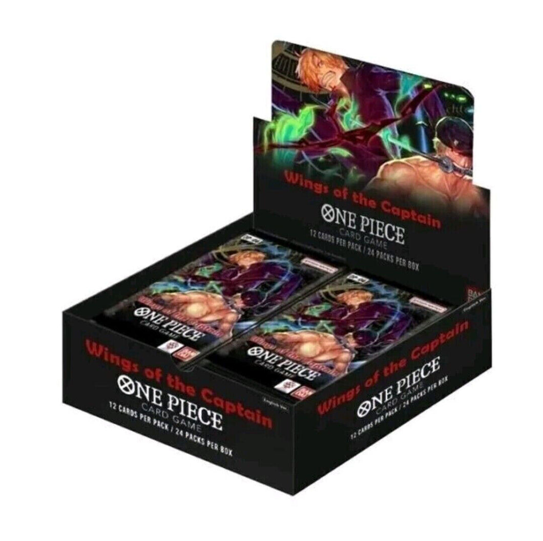 One Piece TCG:OP-06 Wings of the Captain Booster English One Piece TCG:OP-06 Wings of the Captain Booster English