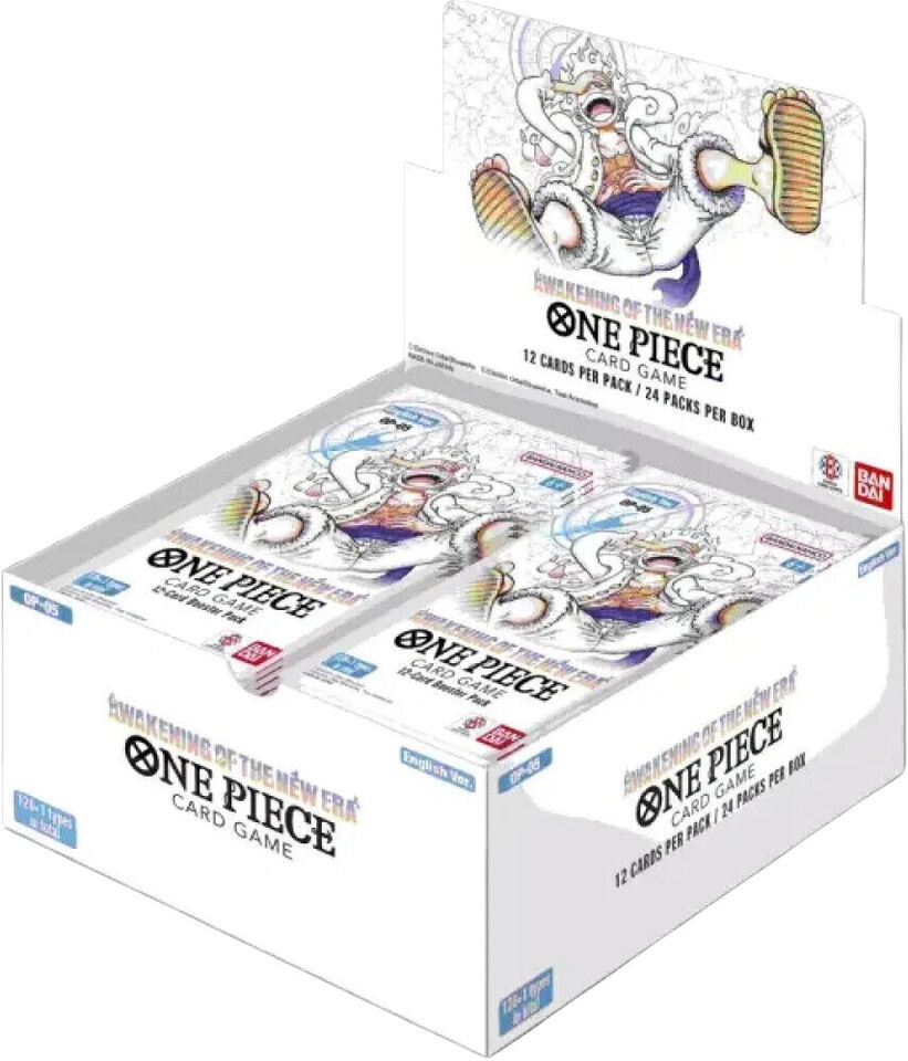 One Piece TCG:OP-05 Awakening of the New Era Booster 1/2 Case English PRE-ORDER Jul / Aug 2024 Wave